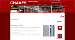 Desktop Screenshot of chavescampodeourique.com